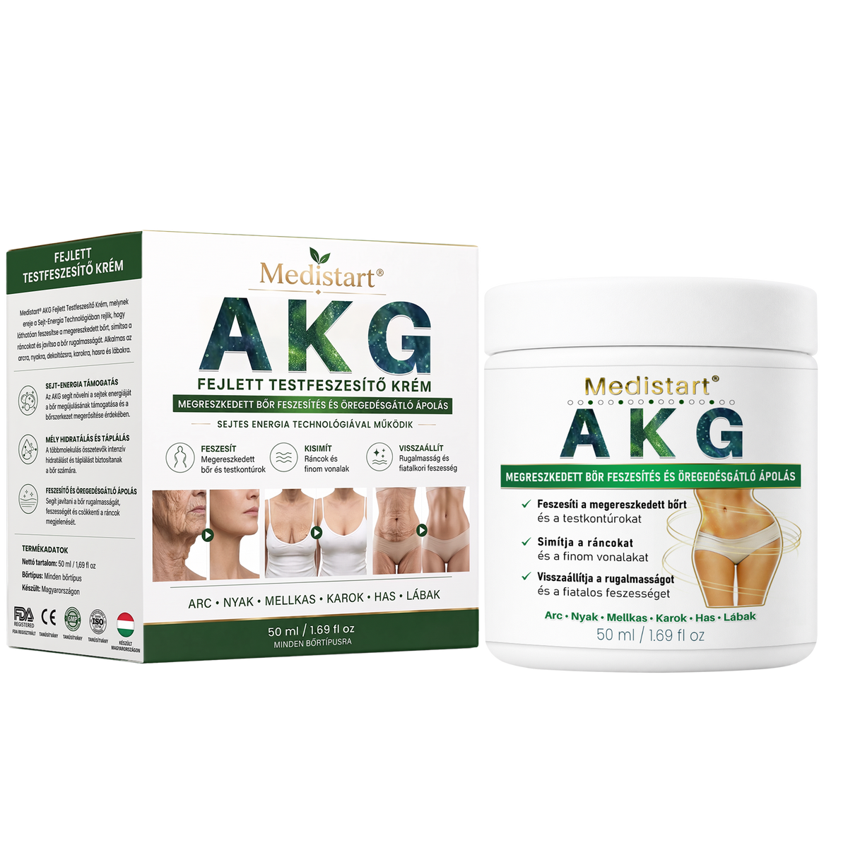 🔥🔥Medistart® AKG BŐRFESZESÍTŐ & ÖREGEDÉS ELLENI ÁPOLÁS