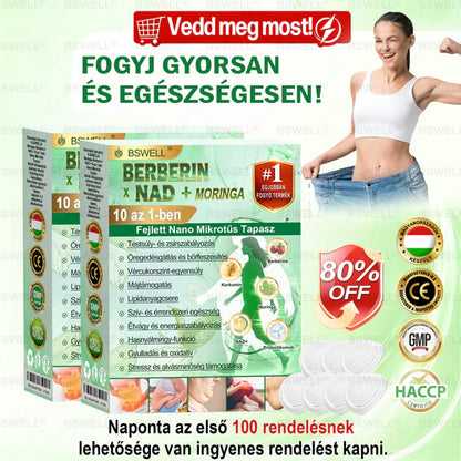 🌟🌟🌟BSWELL® Nano mikrotűs karcsúsító tapasz (Naponta csak egyszer, 28 nap alatt látható változások ✅ Elhízás, szív- és érrendszeri egészség, cukorbetegség, alvási apnoe, bélrendszeri egészség, ízületi problémák és még sok más támogatására)