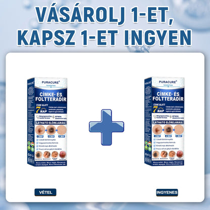 PuraCure® 👩‍⚕️ 𝟕 𝐍𝐚𝐩𝐨𝐬 Bőrkinövés- és Folteltávolító Toll Fájdalommentes és Hegmentes Professzionális Rollerball