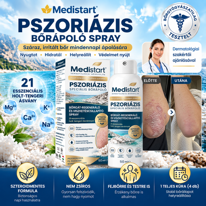 👩‍⚕️✅Medistart® PSZORIÁZIS SPECIÁLIS BŐRÁPOLÓ