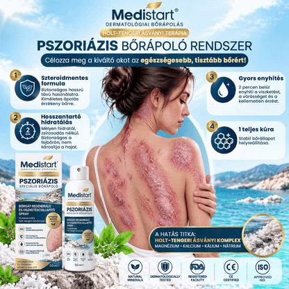 👩‍⚕️✅Medistart® PSZORIÁZIS SPECIÁLIS BŐRÁPOLÓ