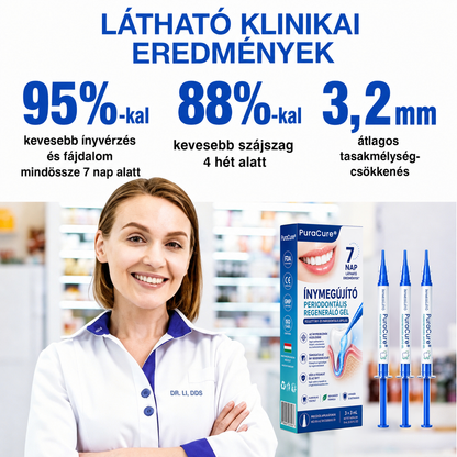 🇭🇺👨‍⚕️👨‍⚕️👨‍⚕️✅🦷 PuraCure® ÍNYMEGÚJÍTÓ – Parodontális helyreállító gél🧂
