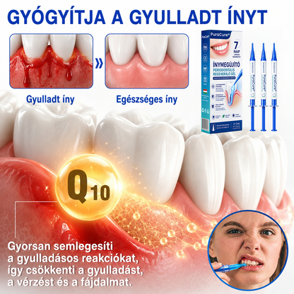 🇭🇺👨‍⚕️👨‍⚕️👨‍⚕️✅🦷 PuraCure® ÍNYMEGÚJÍTÓ – Parodontális helyreállító gél🧂