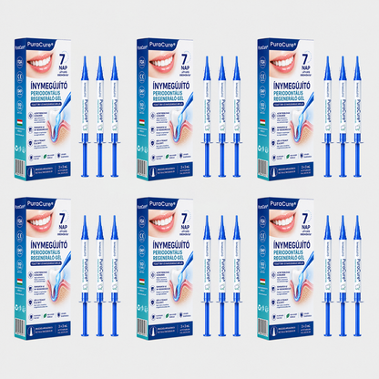 🇭🇺👨‍⚕️👨‍⚕️👨‍⚕️✅🦷 PuraCure® ÍNYMEGÚJÍTÓ – Parodontális helyreállító gél🧂