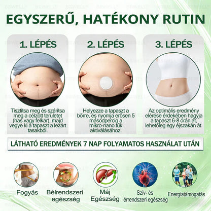 🌟🌟🌟BSWELL® Nano mikrotűs karcsúsító tapasz (Naponta csak egyszer, 28 nap alatt látható változások ✅ Elhízás, szív- és érrendszeri egészség, cukorbetegség, alvási apnoe, bélrendszeri egészség, ízületi problémák és még sok más támogatására)