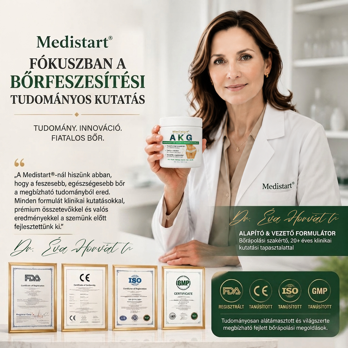 🔥🔥🔥Medistart® AKG BŐRFESZESÍTŐ & ÖREGEDÉS ELLENI ÁPOLÁS