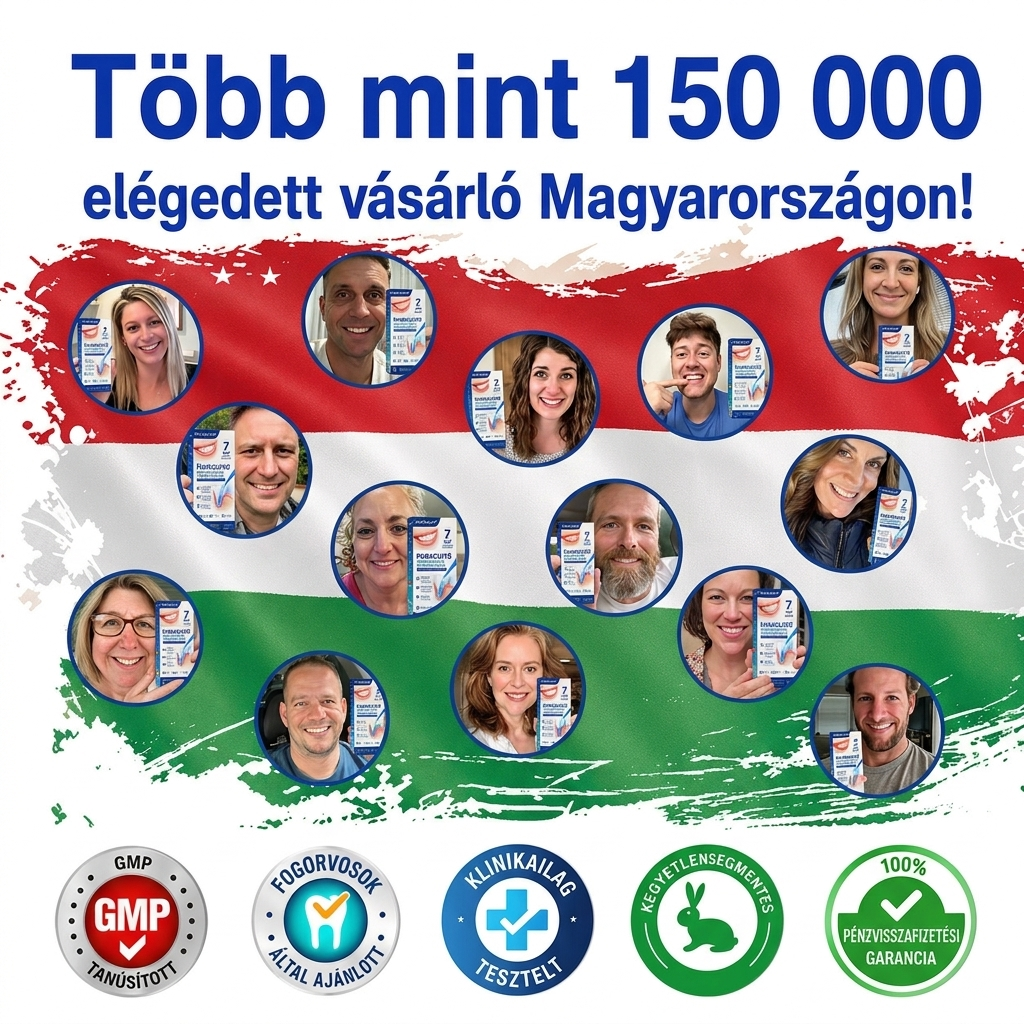 🇭🇺👨‍⚕️👨‍⚕️👨‍⚕️✅🦷 PuraCure® ÍNYMEGÚJÍTÓ – Parodontális helyreállító gél🧂