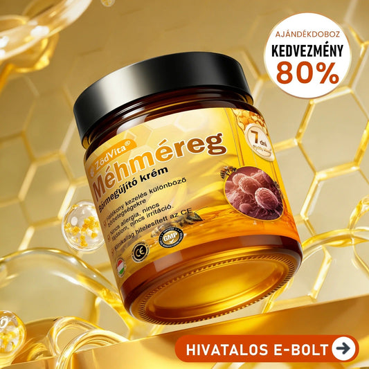 ZödVita® Méhméreg Bőr Helyreállító Krém 🔥 Magyar fejlesztés, magyarországi gyártás és szállítás